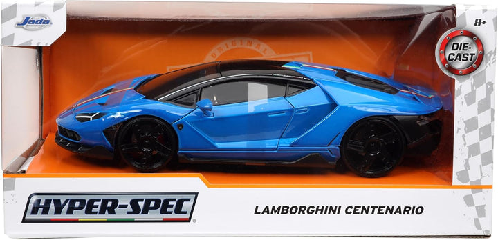 Jada Lamborghini Centenario Italiaanse vlag Blauw Hyper-Spec