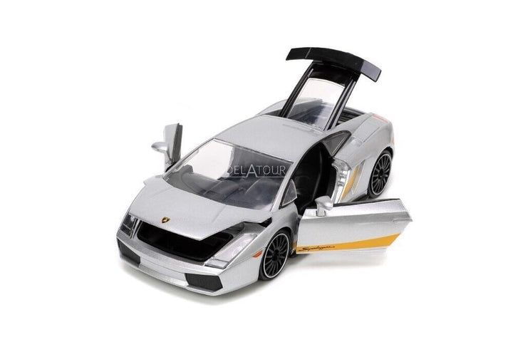 Jada Lamborghini Gallardo Superleggera Gray Hyper-Spec