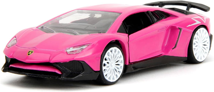 Jada Lamborghini Aventador SV Roze Pink Slips