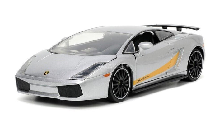 Jada Lamborghini Gallardo Superleggera Gray Hyper-Spec