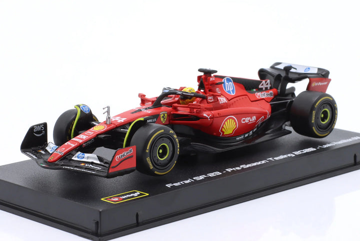 Burago Scuderia Ferrari SF-23 n° 44 L. Hamilton livrée de test 2025 1:43