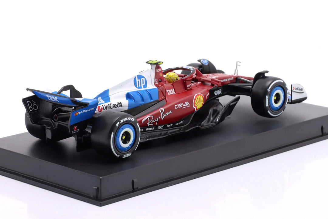 Burago Scuderia Ferrari n° 44 Lewis Hamilton GP de Miami 2025 1:43