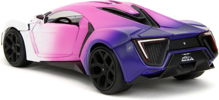 Jada Lykan Hypersport White / Pink / Purple Pink Slips