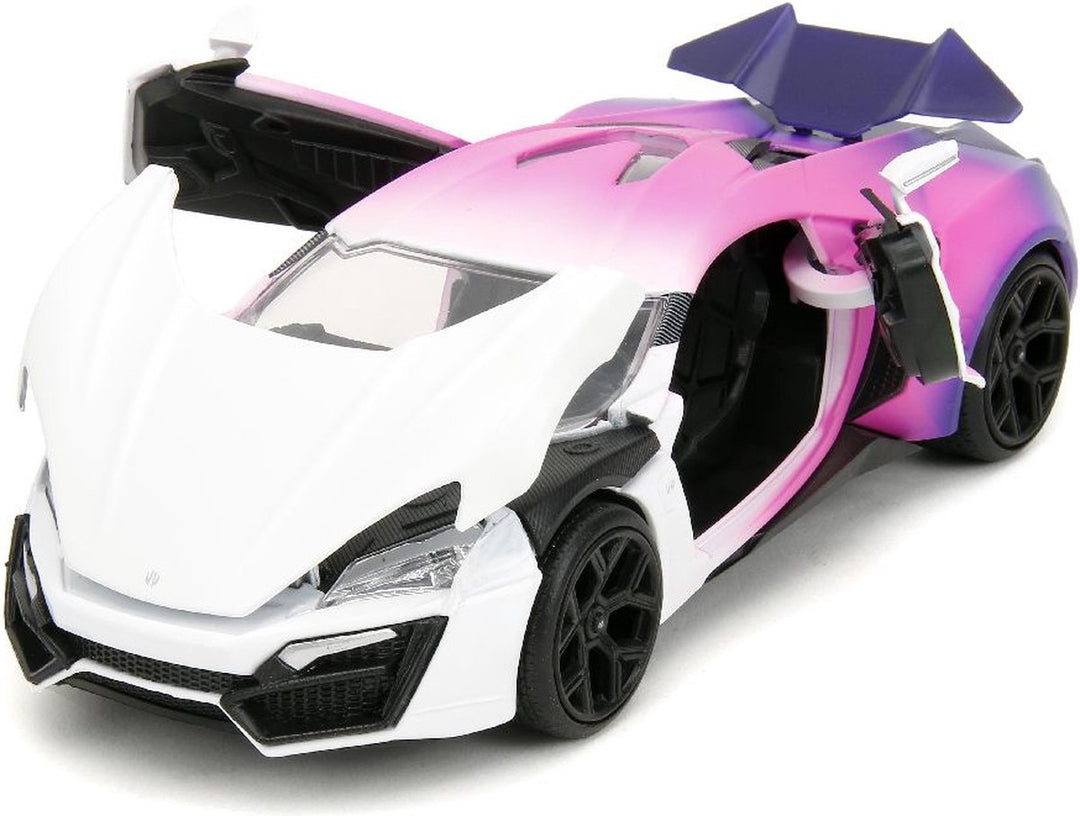 Jada Lykan Hypersport White / Pink / Purple Pink Slips