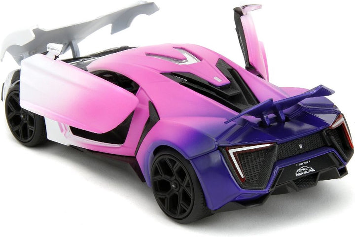 Jada Lykan Hypersport White / Pink / Purple Pink Slips
