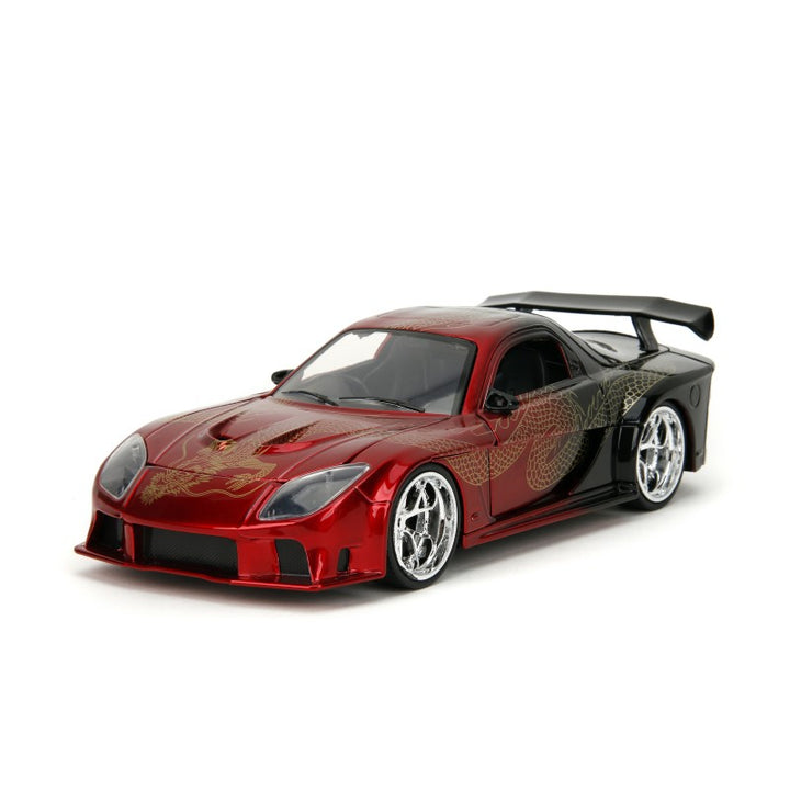 Jada Mazda RX-7 Widebody Candy Red Pink Slips