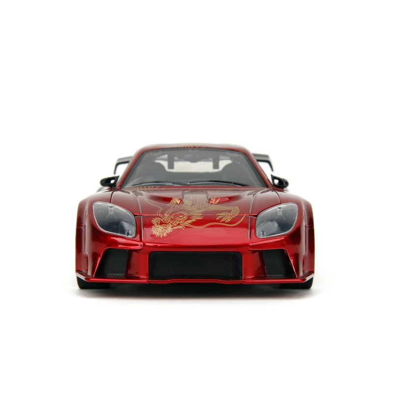 Jada Mazda RX-7 Widebody Candy Red Pink Slips