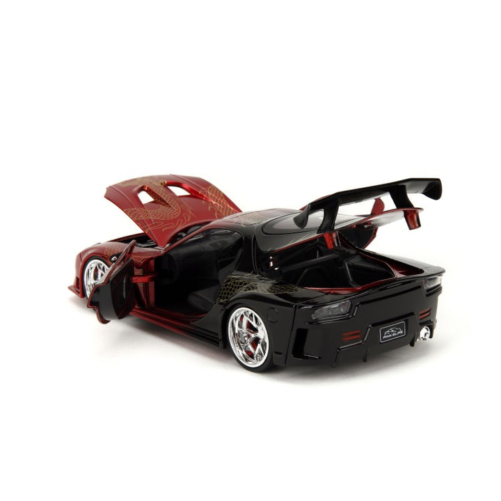 Jada Mazda RX-7 Widebody Candy Red Pink Slips