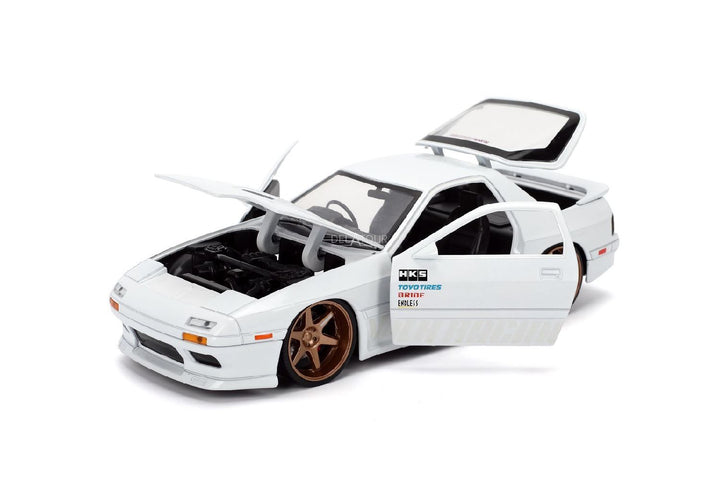 Jada Mazda RX-7 FC Wit JDM Tuners