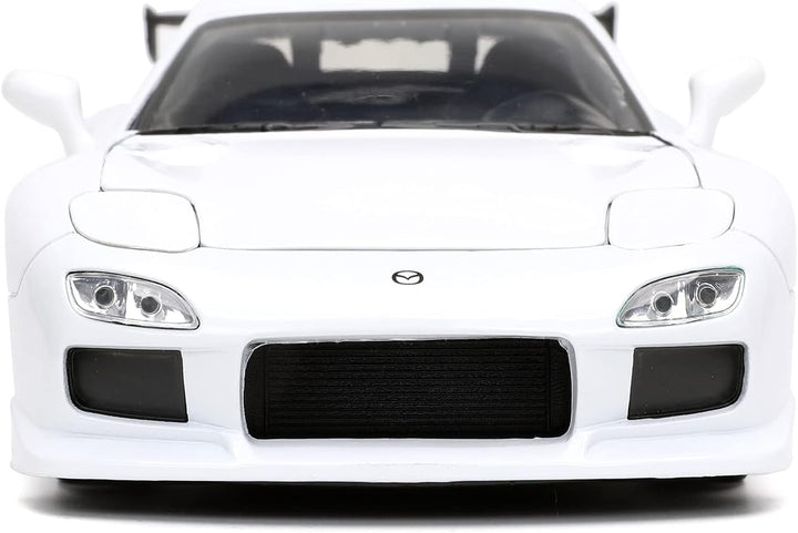 Jada 1993 Mazda RX-7 Wit Fast &amp; Furious