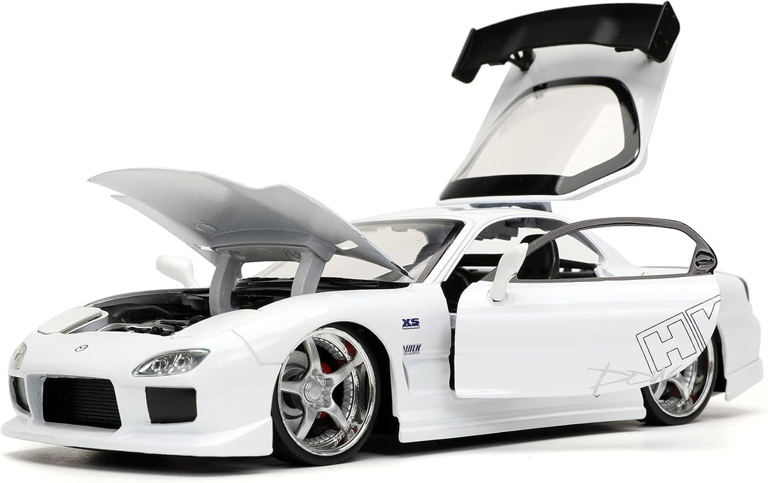 Jada 1993 Mazda RX-7 Wit Fast &amp; Furious