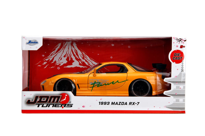 Jada Mazda RX-7 Geel JDM Tuners