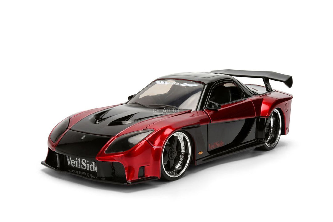 Jada Mazda RX-7 Widebody Red JDM Tuners