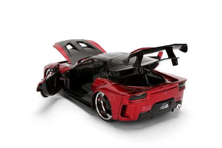 Jada Mazda RX-7 Widebody Red JDM Tuners