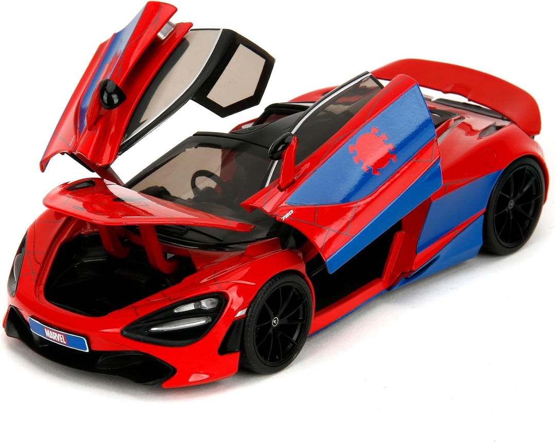 Jada McLaren 720S &amp; Spider-Man Marvel Red