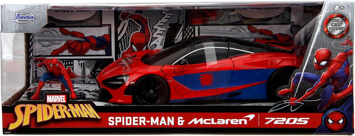 Jada McLaren 720S &amp; Spider-Man Marvel Red