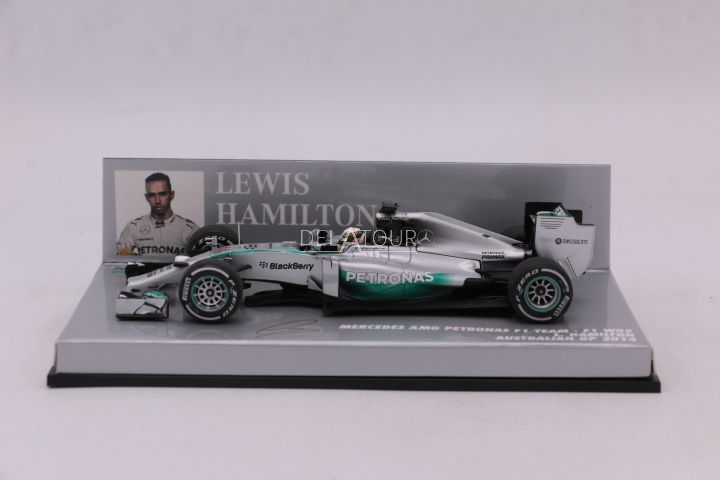 Minichamps Mercedes AMG Petronas W05 n° 44 Lewis Hamilton GP d’Australie 2014 1:43
