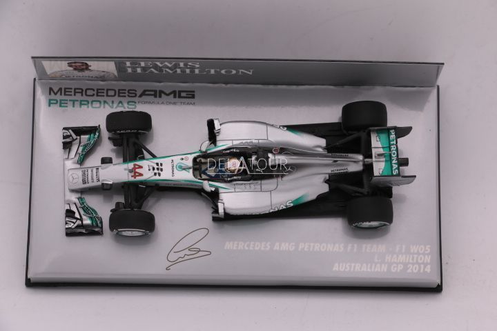 Minichamps Mercedes AMG Petronas W05 n° 44 Lewis Hamilton GP d’Australie 2014 1:43