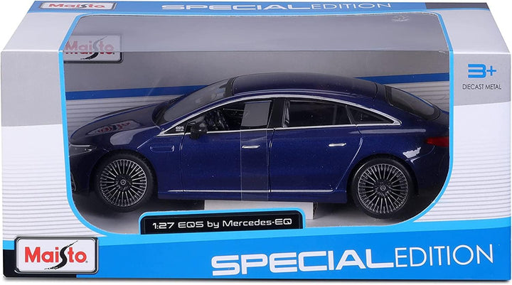 Maisto EQS Mercedes -EQ Blauw Special Edition