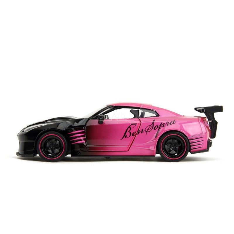 Jada Nissan GT-R R35 Ben Sopra Pink Pink Slips