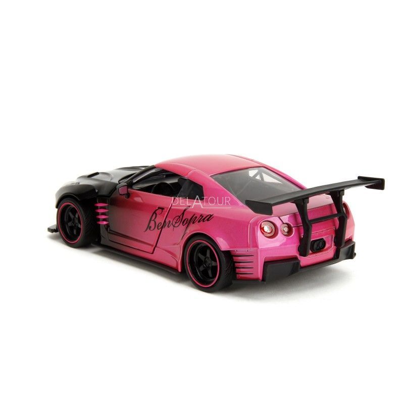 Jada Nissan GT-R R35 Ben Sopra Pink Pink Slips