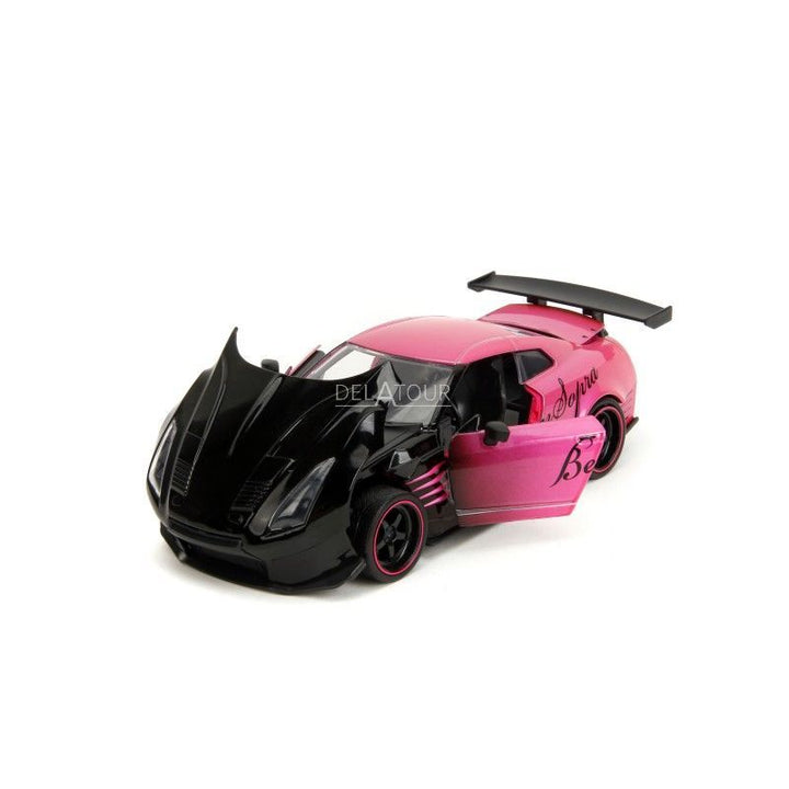 Jada Nissan GT-R R35 Ben Sopra Pink Pink Slips