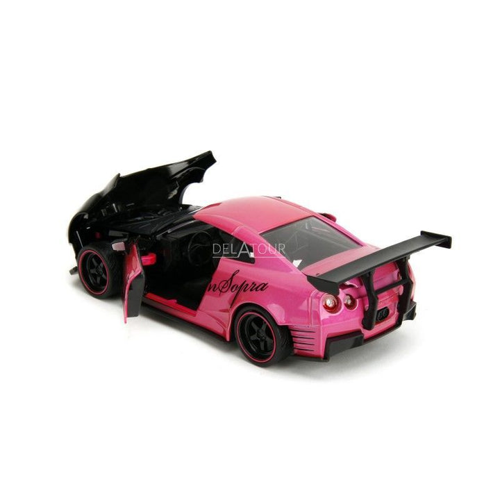 Jada Nissan GT-R R35 Ben Sopra Pink Pink Slips