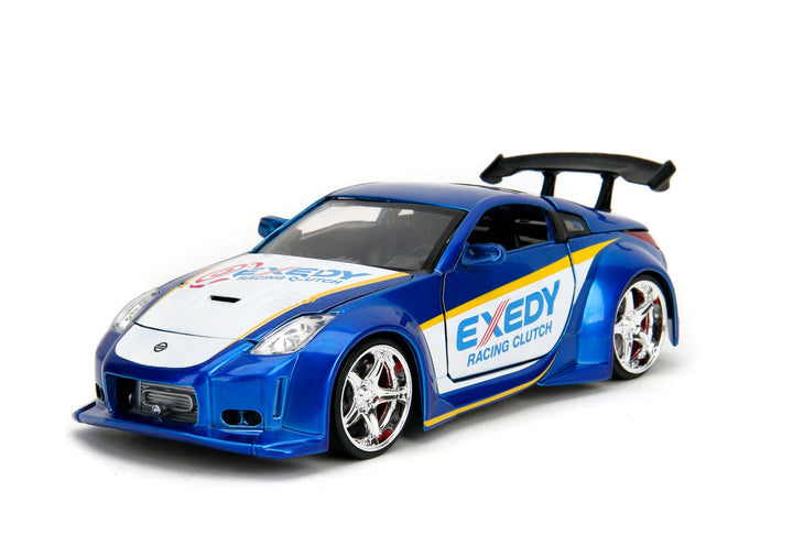 Jada 2003 Nissan 350Z Blue JDM Tuners