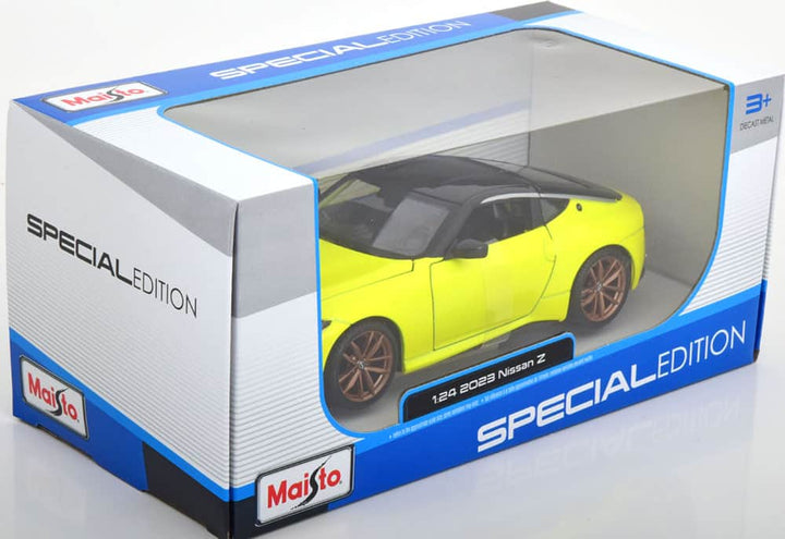 Maisto Nissan Z 2023 Jaune Édition Spéciale