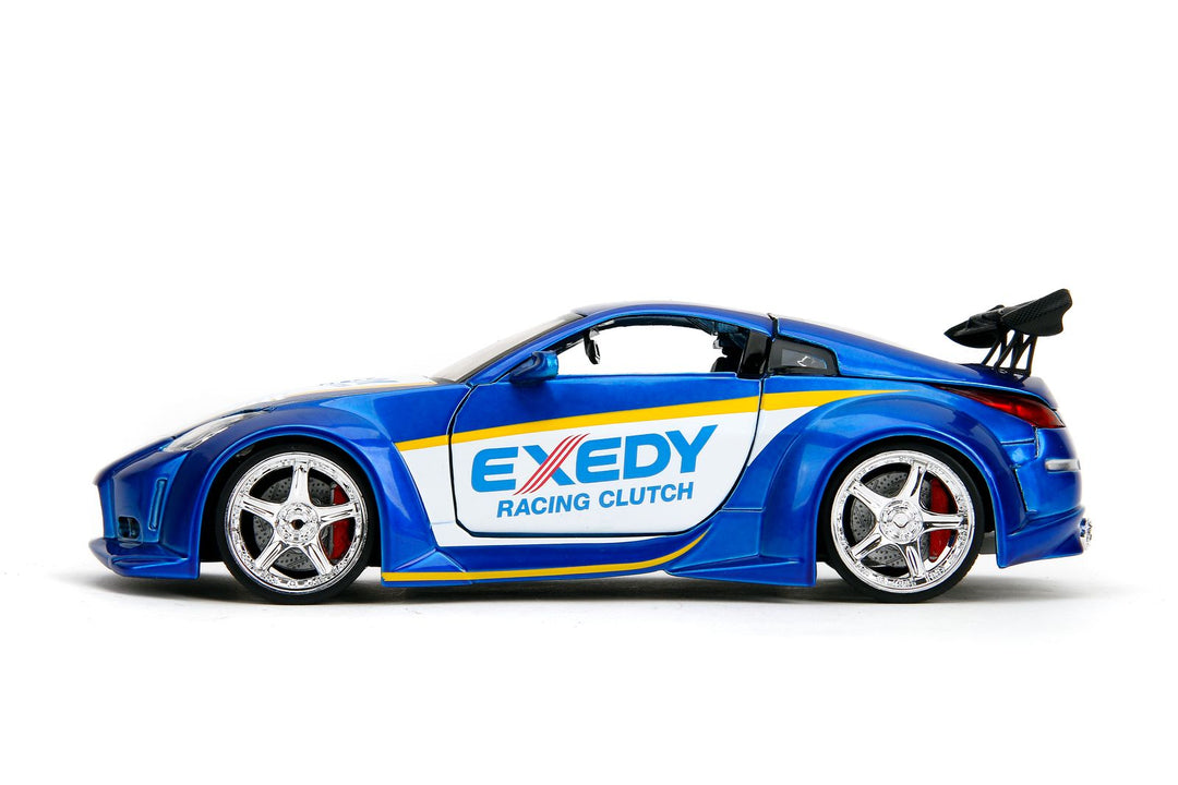 Jada 2003 Nissan 350Z Blue JDM Tuners