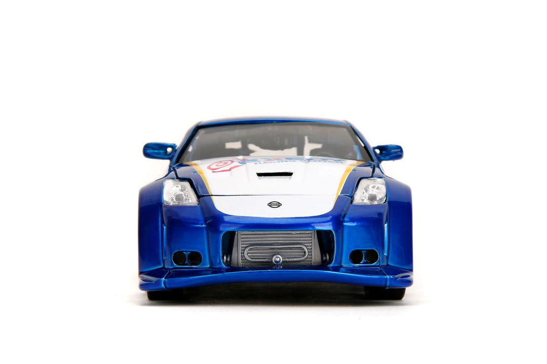 Jada 2003 Nissan 350Z Blue JDM Tuners