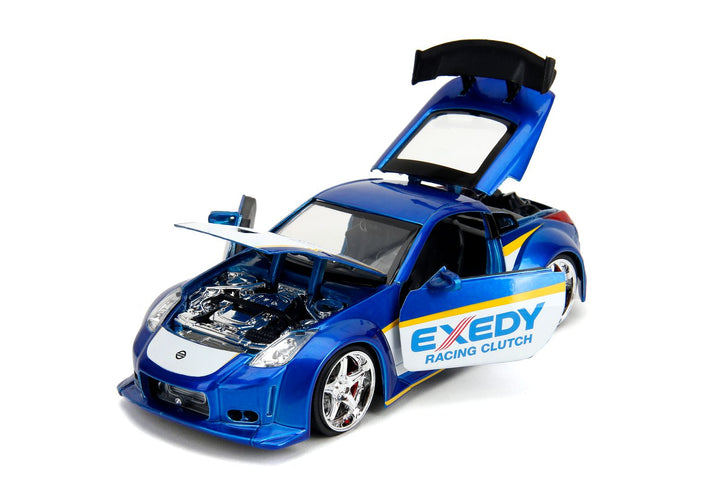 Jada 2003 Nissan 350Z Blue JDM Tuners
