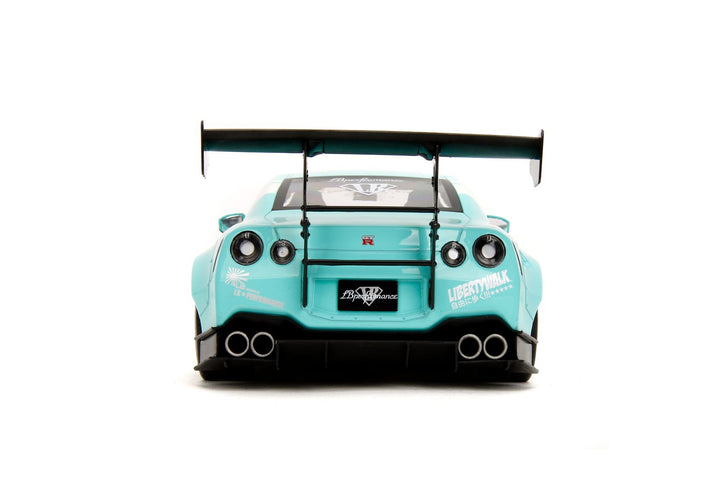 Jada Nissan GT-R (R35) Liberty Walk Body Kit 2.0 SeaFoam Pink Slips