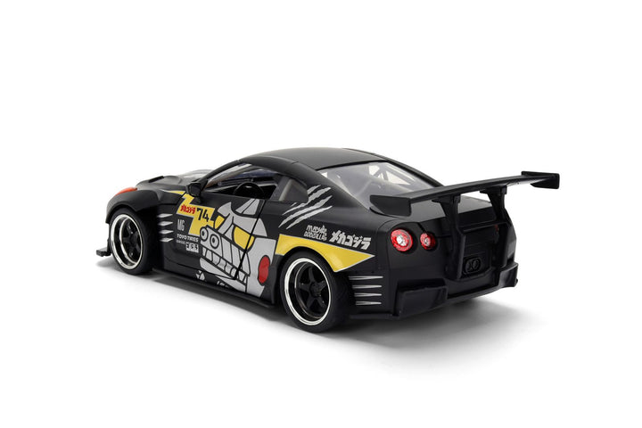 Jada Nissan Skyline GT-R R35 Ben Sopra 2009 Black MechaGodzilla