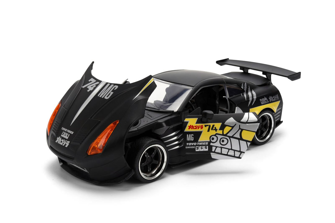 Jada Nissan Skyline GT-R R35 Ben Sopra 2009 Black MechaGodzilla