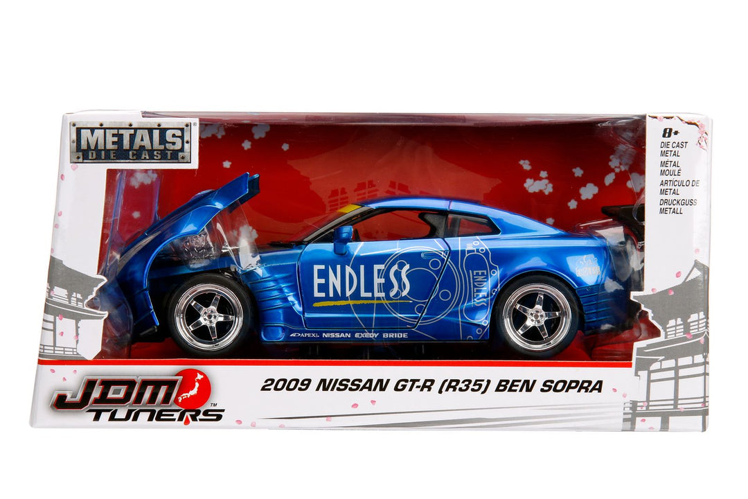 Jada Nissan GT-R R35 Ben Sopra Blauw JDM Tuners