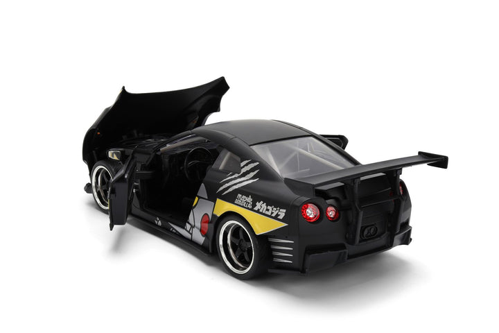 Jada Nissan Skyline GT-R R35 Ben Sopra 2009 Black MechaGodzilla