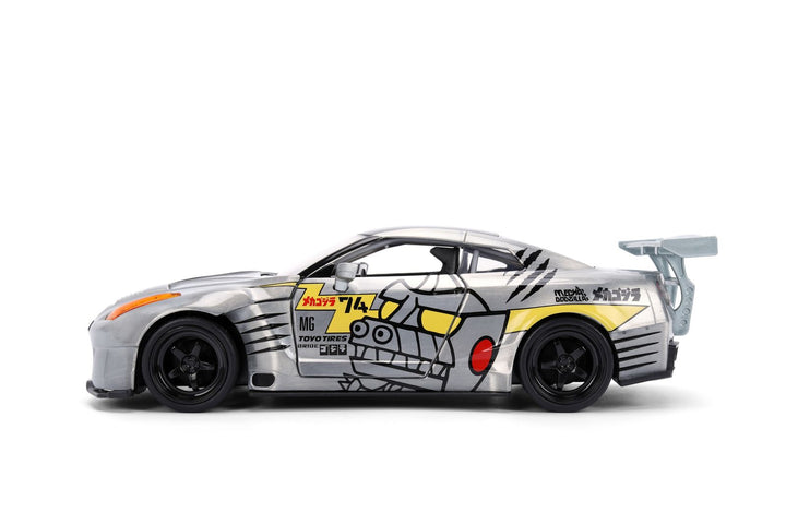 Jada Nissan GT-R R35 Ben Sopra MechaGodzilla Grey