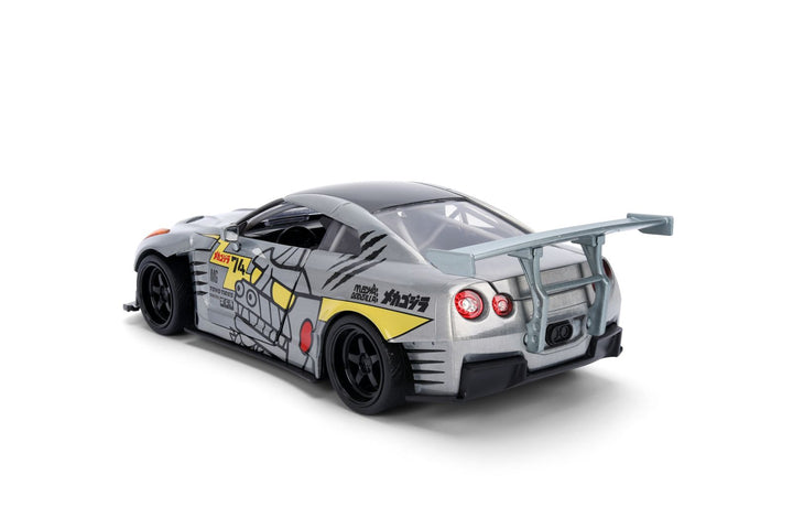 Jada Nissan GT-R R35 Ben Sopra MechaGodzilla Grey