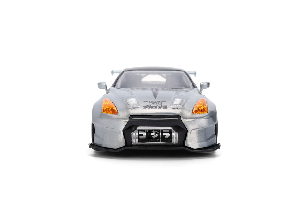 Jada Nissan GT-R R35 Ben Sopra MechaGodzilla Grey