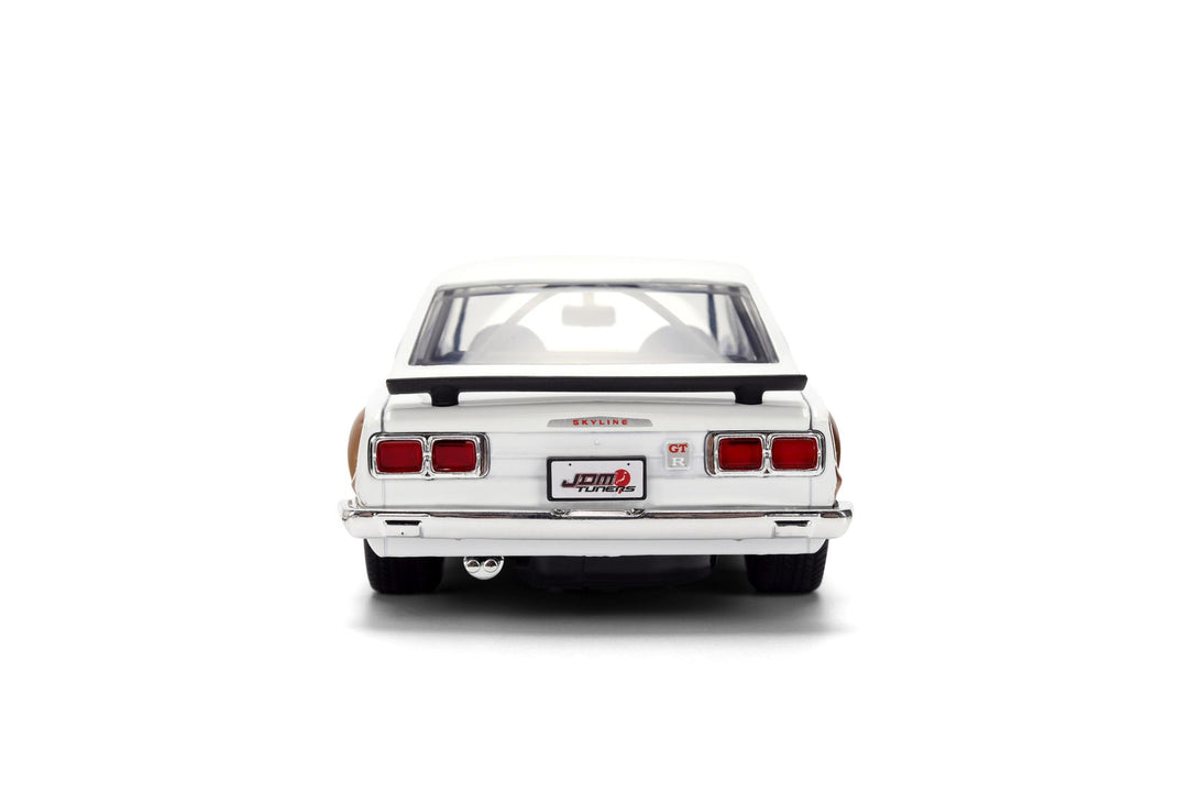 Jada Nissan Skyline 2000 GT-R 1971 White JDM Tuners