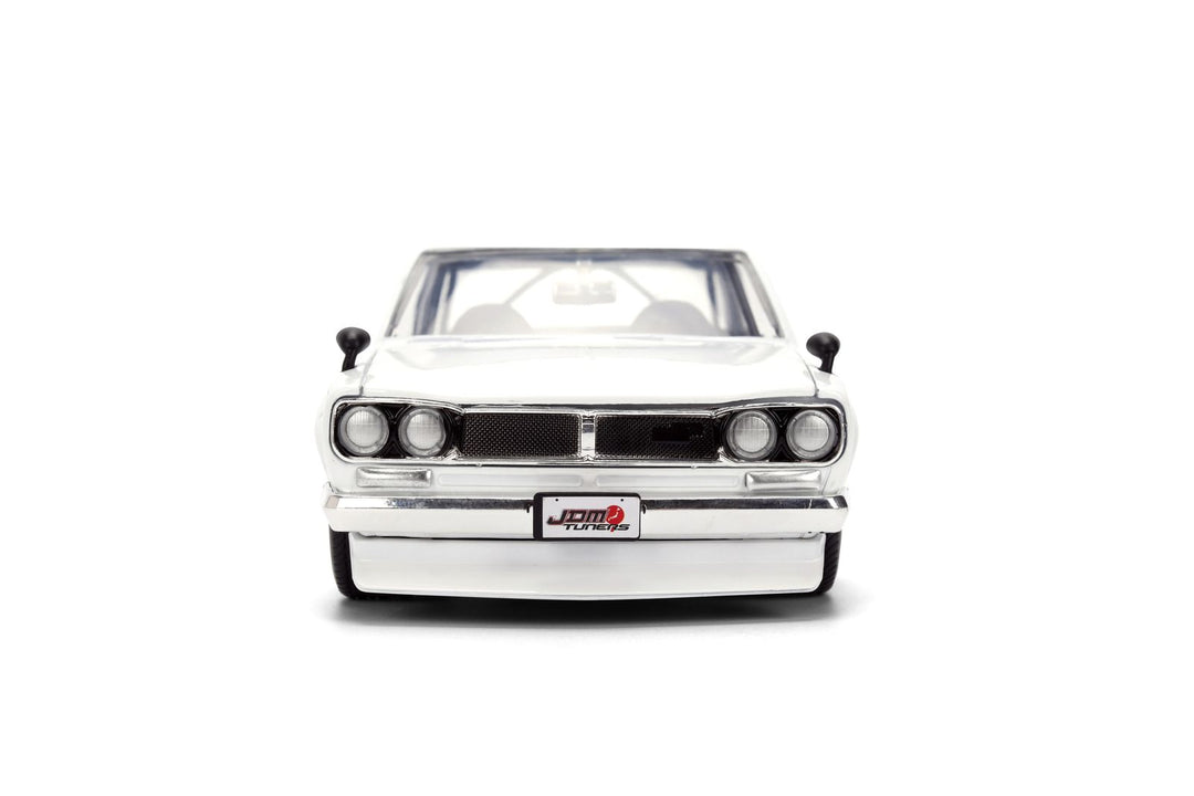 Jada Nissan Skyline 2000 GT-R 1971 White JDM Tuners