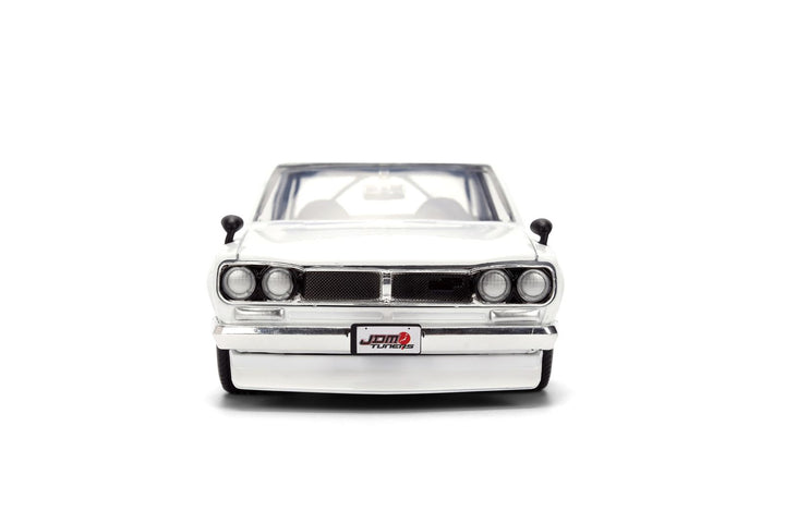 Jada Nissan Skyline 2000 GT-R 1971 White JDM Tuners