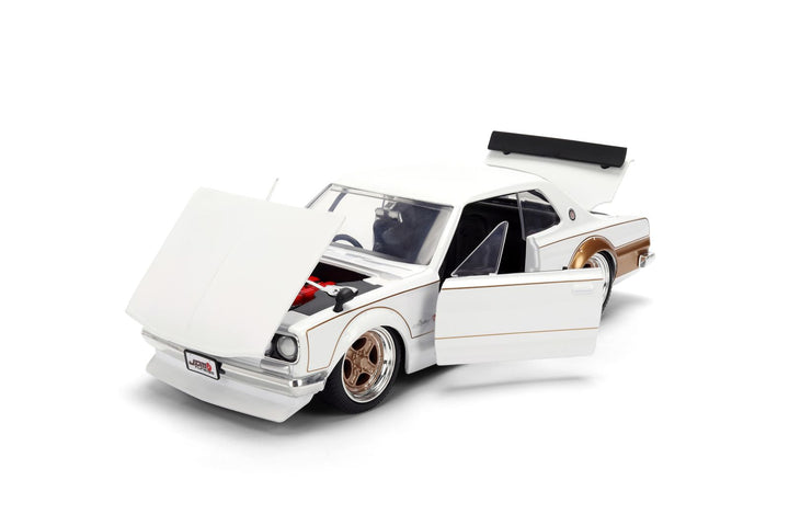 Jada Nissan Skyline 2000 GT-R 1971 White JDM Tuners