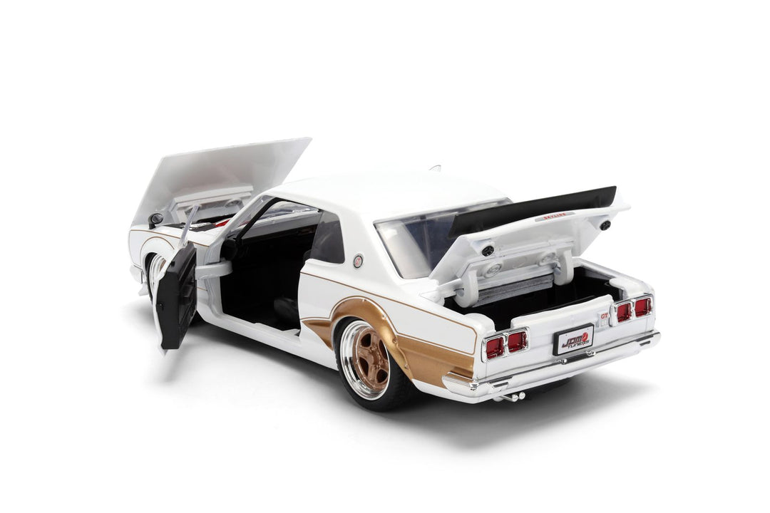 Jada Nissan Skyline 2000 GT-R 1971 White JDM Tuners