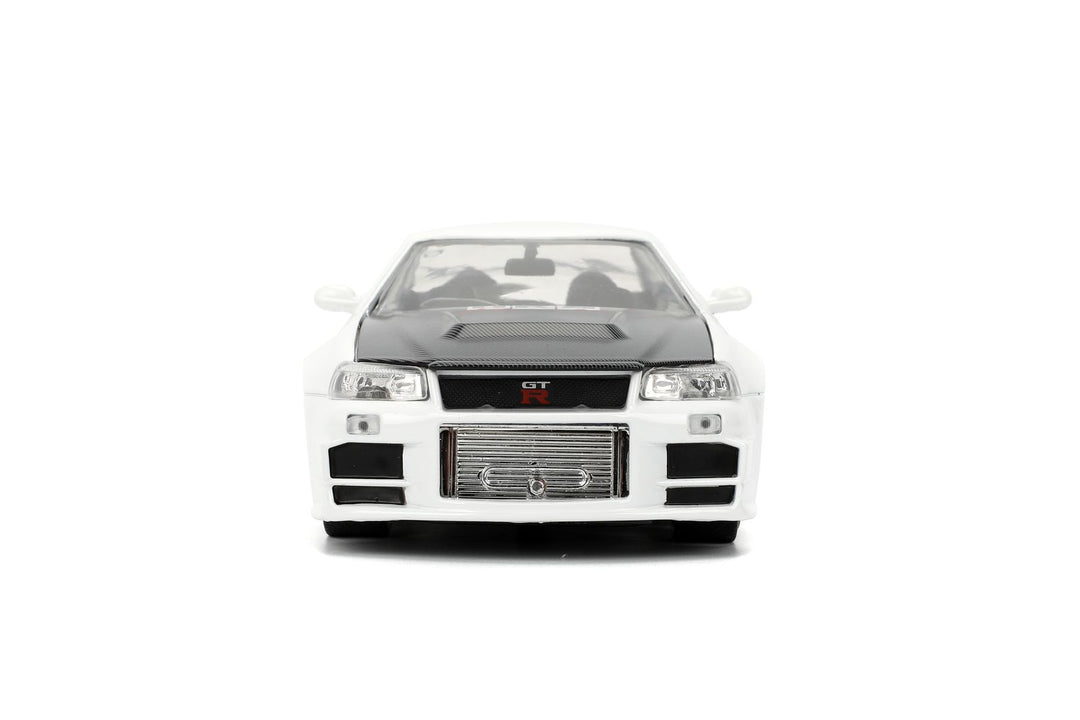 Jada Nissan Skyline GT-R R34 Blanc JDM Tuners