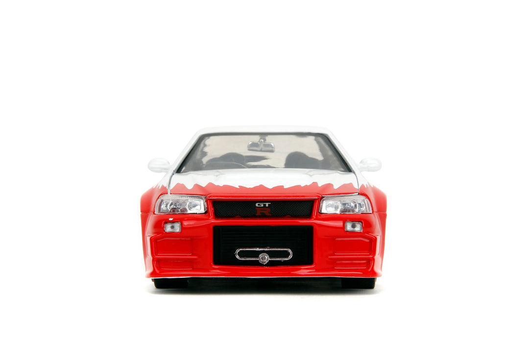 Jada Nissan Skyline GT-R R34 &amp; Ryu Blanc Streetfighter