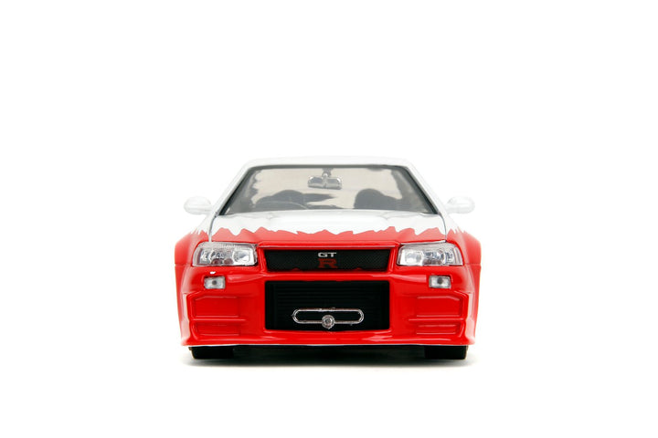 Jada Nissan Skyline GT-R R34 &amp; Ryu Blanc Streetfighter