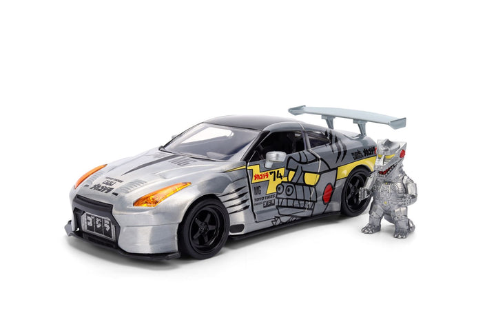 Jada Nissan GT-R R35 Ben Sopra MechaGodzilla Grey