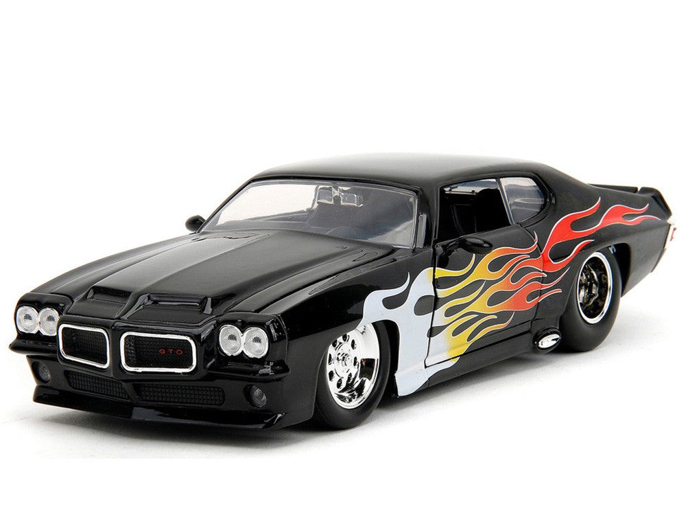 Jada Pontiac GTO 1971 Noir Bigtime Muscle